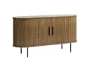 Liadomo Sideboard Uriel mit Lamellenfronten und Schiebetüren Bild 1
