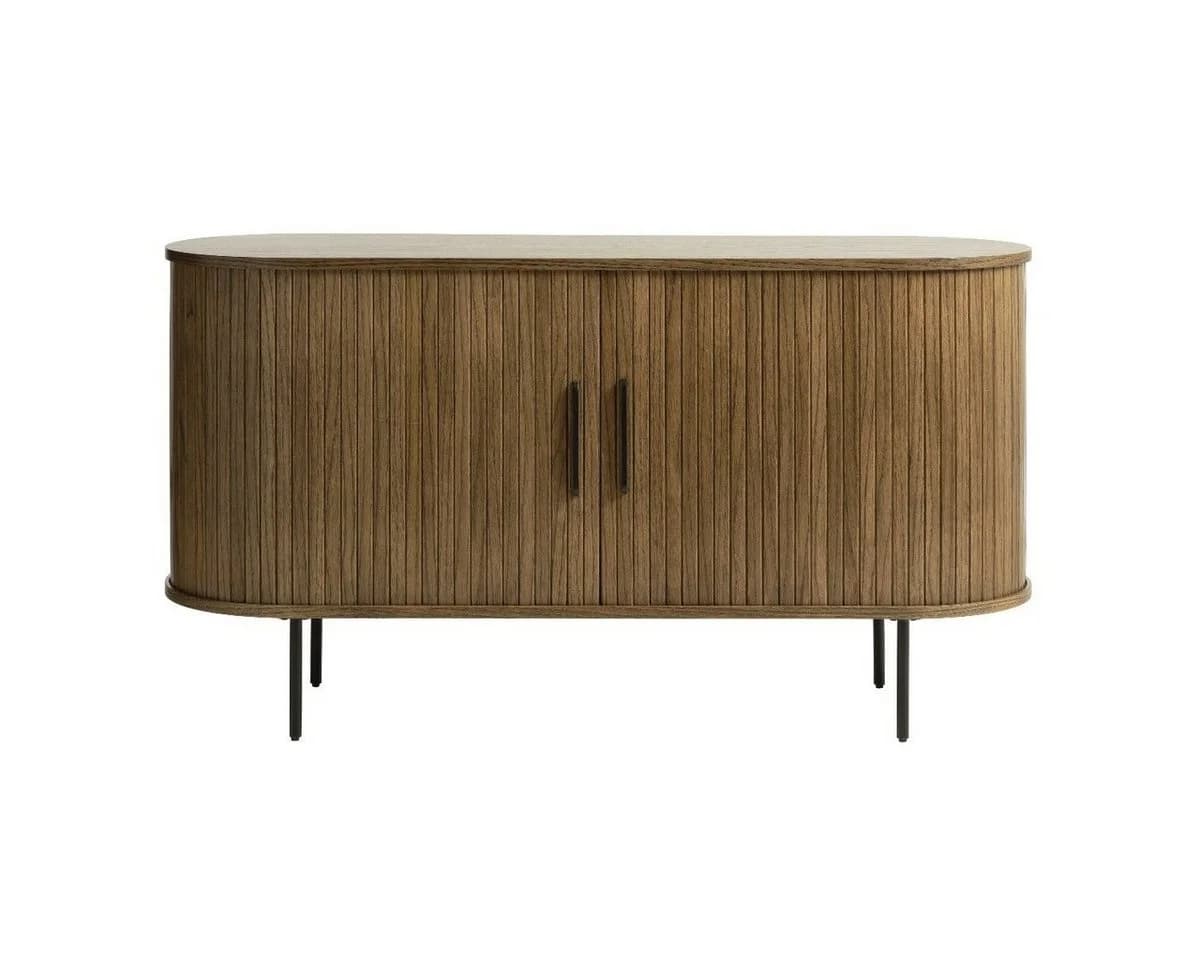 Liadomo Sideboard Uriel mit Lamellenfronten und Schiebetüren - Bild 2