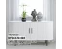 Liadomo Sideboard Uriel mit Lamellenfronten und Metallfüßen Bild 1