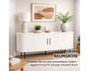 Liadomo Sideboard Uriel mit Lamellenfronten und Metallfüßen Bild 5