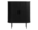Liadomo Highboard Uriel Lamellenoptik Echtholzfurnier Bild 2