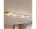 Liadomo LED Pendelleuchte Sintra 3-flammig Weiß Aluminium Bild 2