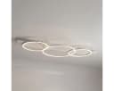 Liadomo LED Pendelleuchte Sintra 3-flammig Weiß Aluminium Bild 3