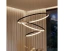 CASA DOMA LED Pendelleuchte Evora Schwarz/Weiß Dimmbar Smarte Hängelampe Bild 4