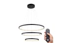 CASA DOMA LED Pendelleuchte Evora Schwarz/Weiß Dimmbar Smarte Hängelampe Bild 5