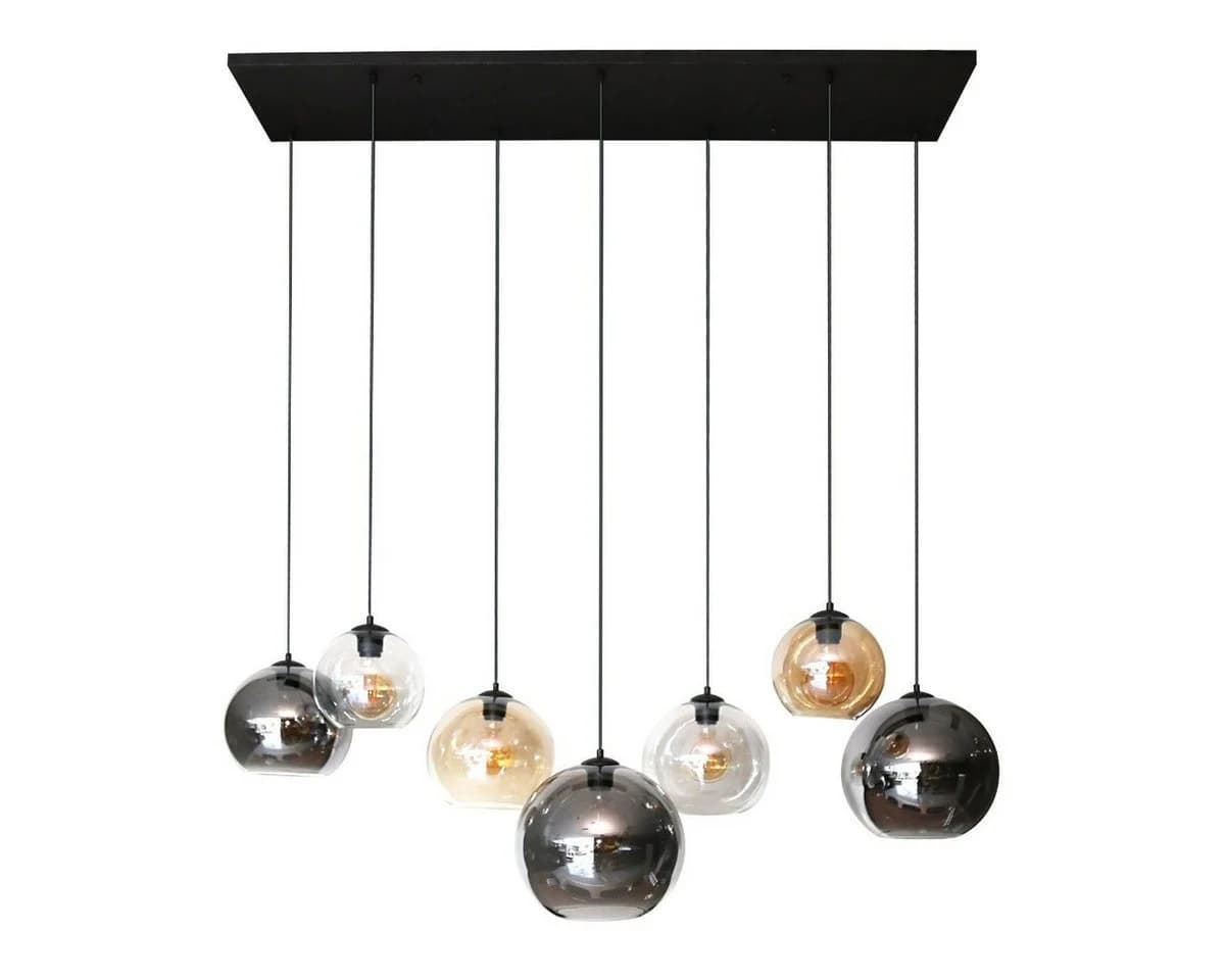 Liadomo Pendelleuchte Abel 7-flammig mit E27-Fassung - Bild 5