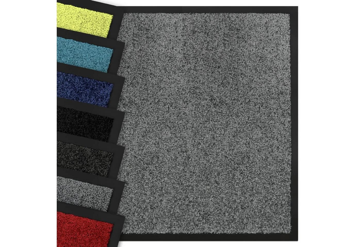 Nova Forma Fußmatte BRIGHT Grau Premium Schmutzfangmatte Innenbereich - Bild 2