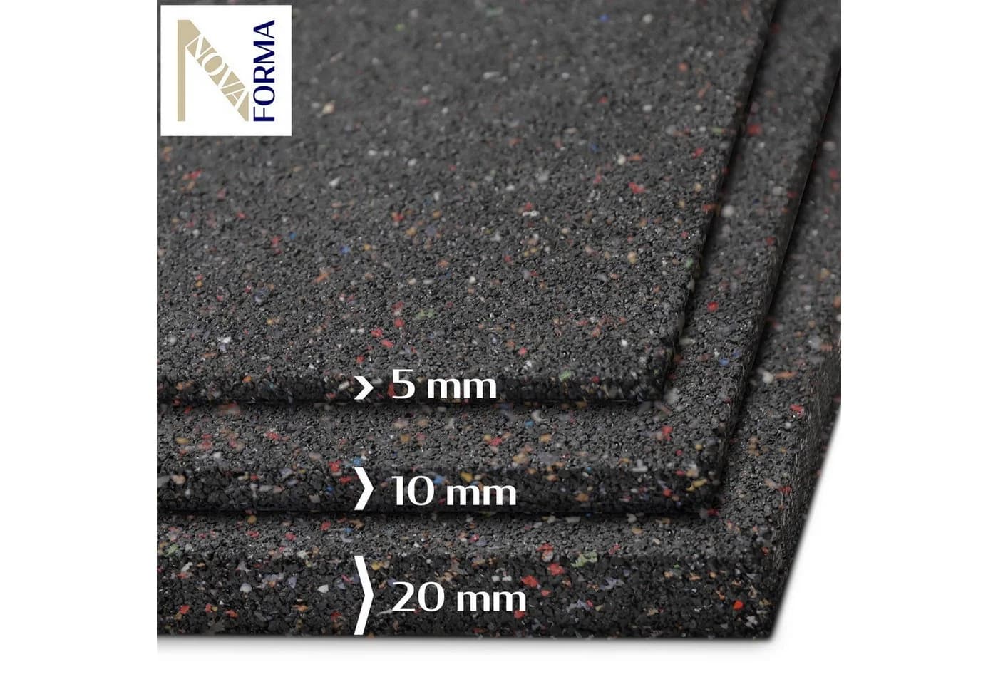 Nova Forma Bodenschutzplatte STEADY Antivibrationsmatte - Bild 5