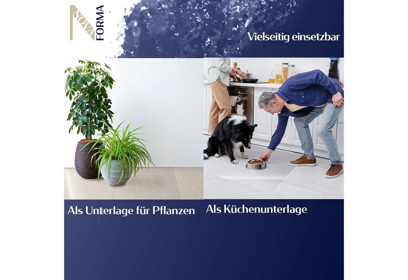 Nova Forma Bodenschutzmatte PET Transparent für Teppichböden - Bild 4