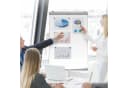 Viscom Magnettafel Movo - Magnetisches Whiteboard mit Rollenfuß und Ablage Bild 3