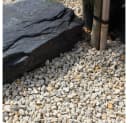 CM-Gartendesign Vanilla Sun Splitt Kalksplitt Gelb Beige 20kg Bild 4