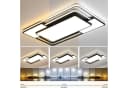 style home LED Deckenleuchte dimmbar mit Fernbedienung Schwarz Bild 1
