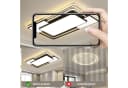 style home LED Deckenleuchte dimmbar mit Fernbedienung Schwarz Bild 3