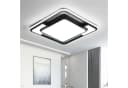 style home LED Deckenleuchte Dimmbar Schwarz Fernbedienung Bild 2