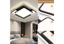 style home LED Deckenleuchte Dimmbar Schwarz Fernbedienung Bild 5