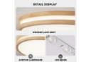 style home Deckenleuchte Holz LED dimmbar mit Fernbedienung 96W Bild 5