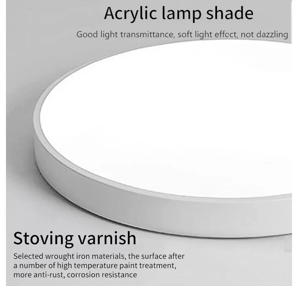 style home LED Deckenleuchte 48W Warmweiß - Bild 5