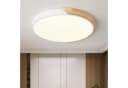 style home LED Deckenleuchte 36W dimmbar Metall Holz Acryl Bild 2