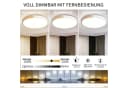 style home LED Deckenleuchte 36W dimmbar Metall Holz Acryl Bild 5
