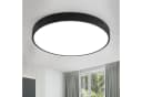 style home LED Deckenleuchte Schwarz Metall 36W Warmweiß Bild 2