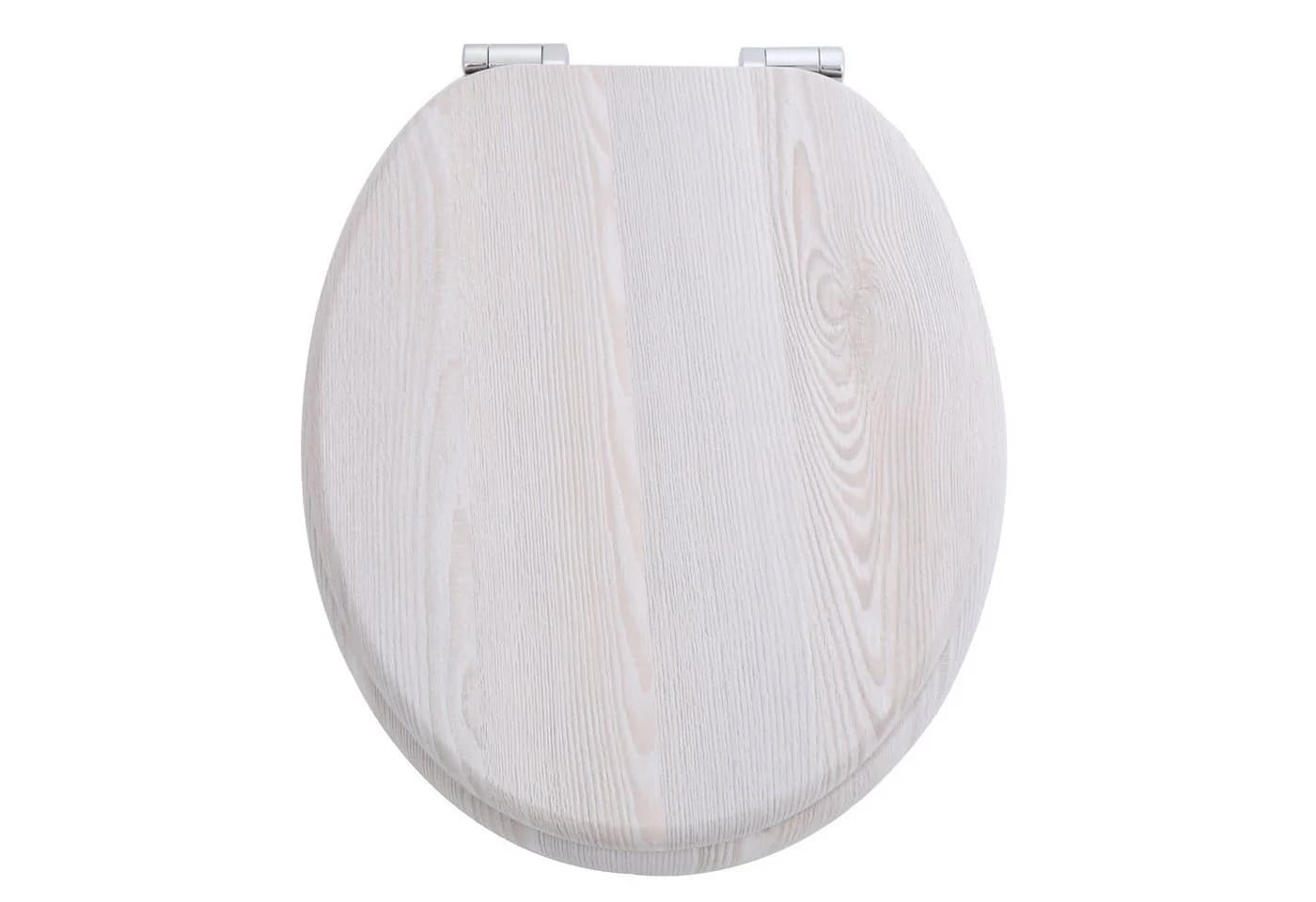 style home WC-Sitz Oval mit Softclose und Holzkern Weiss - Bild 2