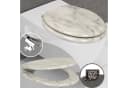 style home WC-Sitz Oval mit Softclose und Holzkern Bild 3