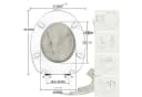 style home WC-Sitz Oval mit Softclose und Holzkern Bild 4