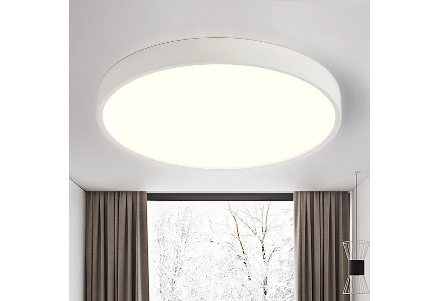 style home LED Deckenleuchte Weiß Ultraslim 36W - Bild 2