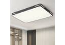 style home LED Deckenleuchte Schwarz Dimmbar Fernbedienung Bild 2