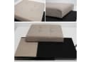 style home Sitzhocker mit Stauraum faltbar Leinen beige Bild 5