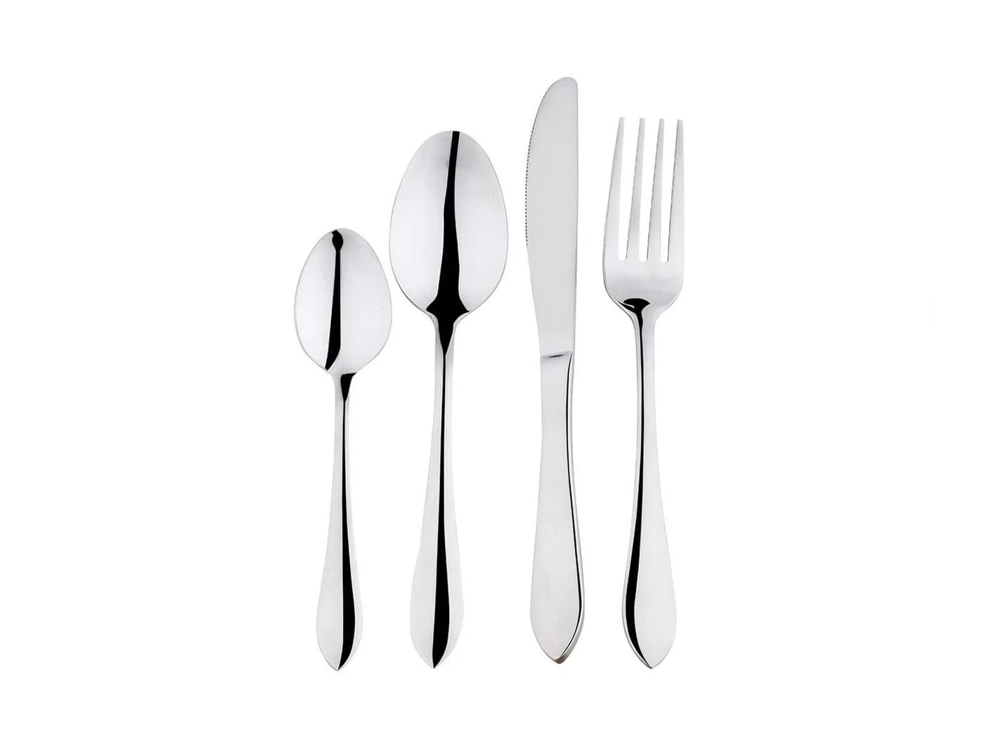 Cheffinger Besteck-Set 24-tlg. für 6 Personen 18/10 Edelstahl Silber - Bild 2