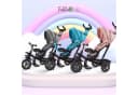 FableKids Kinderdreirad 5in1 Noemi Pink Höhenverstellbare Schubstange Bild 1