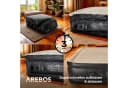 Arebos Luftbett mit integrierter Pumpe Grau Anthrazit Bild 4
