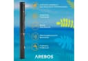 Arebos Solardusche 60 L Schwarz mit Thermometer, Handbrause & Fußdusche Bild 3