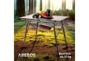 Arebos Faltbarer Campingtisch Schwarz Aluminium Bild 4