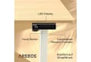 AREBOS Schreibtisch elektrisch höhenverstellbar Beige/Weiß Bild 5