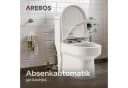 Arebos WC-Sitz mit Absenkautomatik und Quick Release Weiß Bild 3