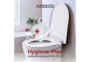Arebos WC-Sitz mit Absenkautomatik und Quick Release Weiß Bild 4