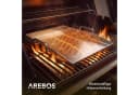 Arebos Edelstahl-Grillplatte 40x30 cm mit Fettablauf & Zubehör Bild 4
