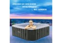 Arebos Whirlpool CORFU & TENERIFE Aufblasbar für 4 oder 6 Personen mit 130 Düsen Bild 3