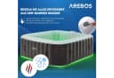 Arebos Whirlpool CORFU & TENERIFE Aufblasbar für 4 oder 6 Personen mit 130 Düsen Bild 4