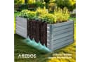 AREBOS Hochbeet Gartenbeet Anthrazit Galvanisierter Stahl Bild 4