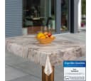 Laro Tischdecke Wachstuch-Tischdecken Abwaschbar Sand Sahara Beige Braun Rechteckig Bild 2