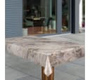 Laro Tischdecke Wachstuch-Tischdecken Abwaschbar Sand Sahara Beige Braun Rechteckig Bild 3