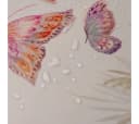 Laro Wachstuch-Tischdecke Schmetterling Rot Braun Bild 5