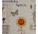 laro Wachstuch-Tischdecke Lavendel Sonnenblumen rechteckig abwaschbar Bild 5