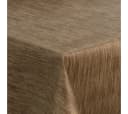 Laro Tischdecke Wachstuch Abwaschbar Leinenoptik Beige Weiß Rechteckig Bild 4