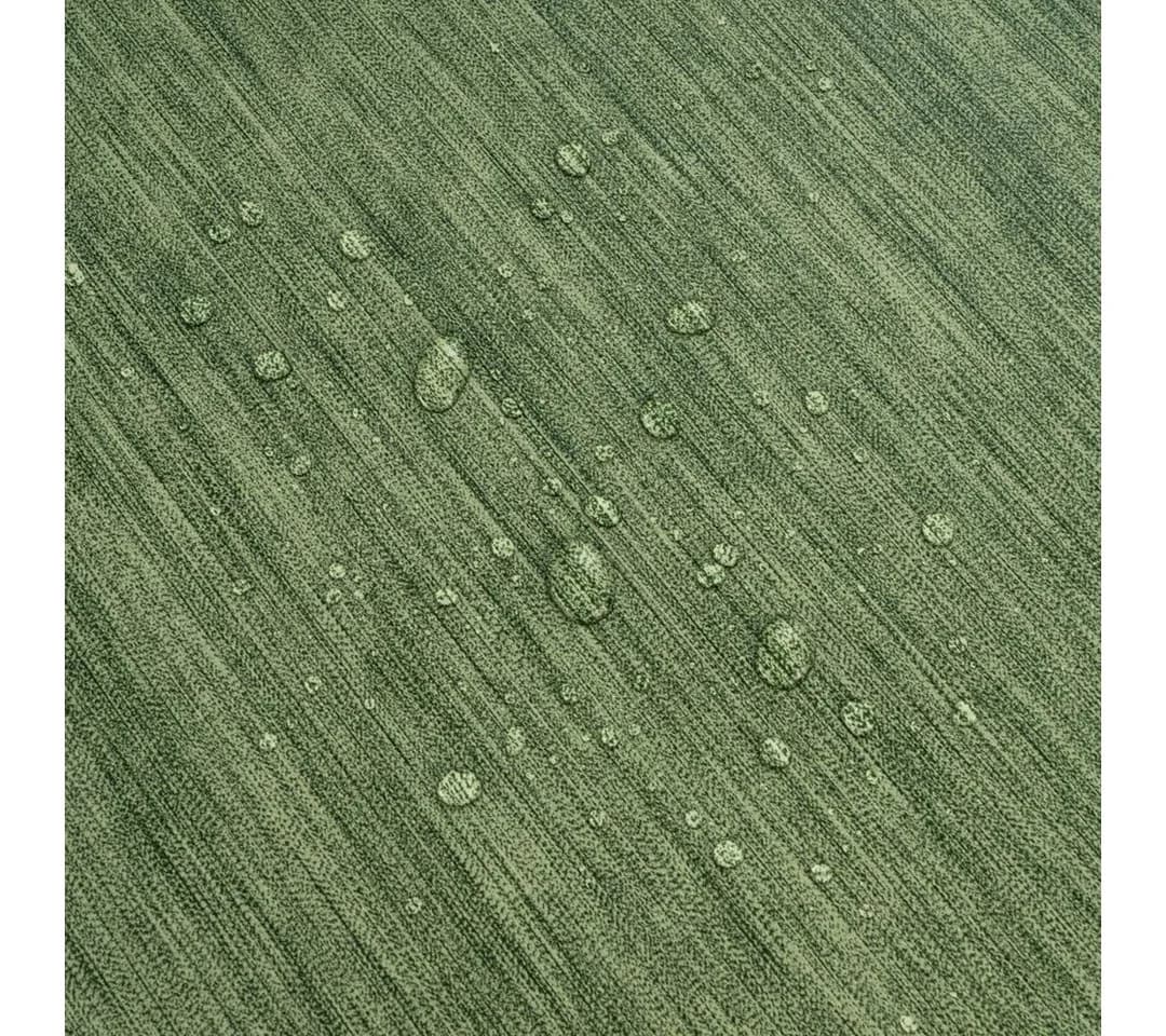 Laro Tischdecke Wachstuch Abwaschbar Leinenoptik Grün - Bild 5