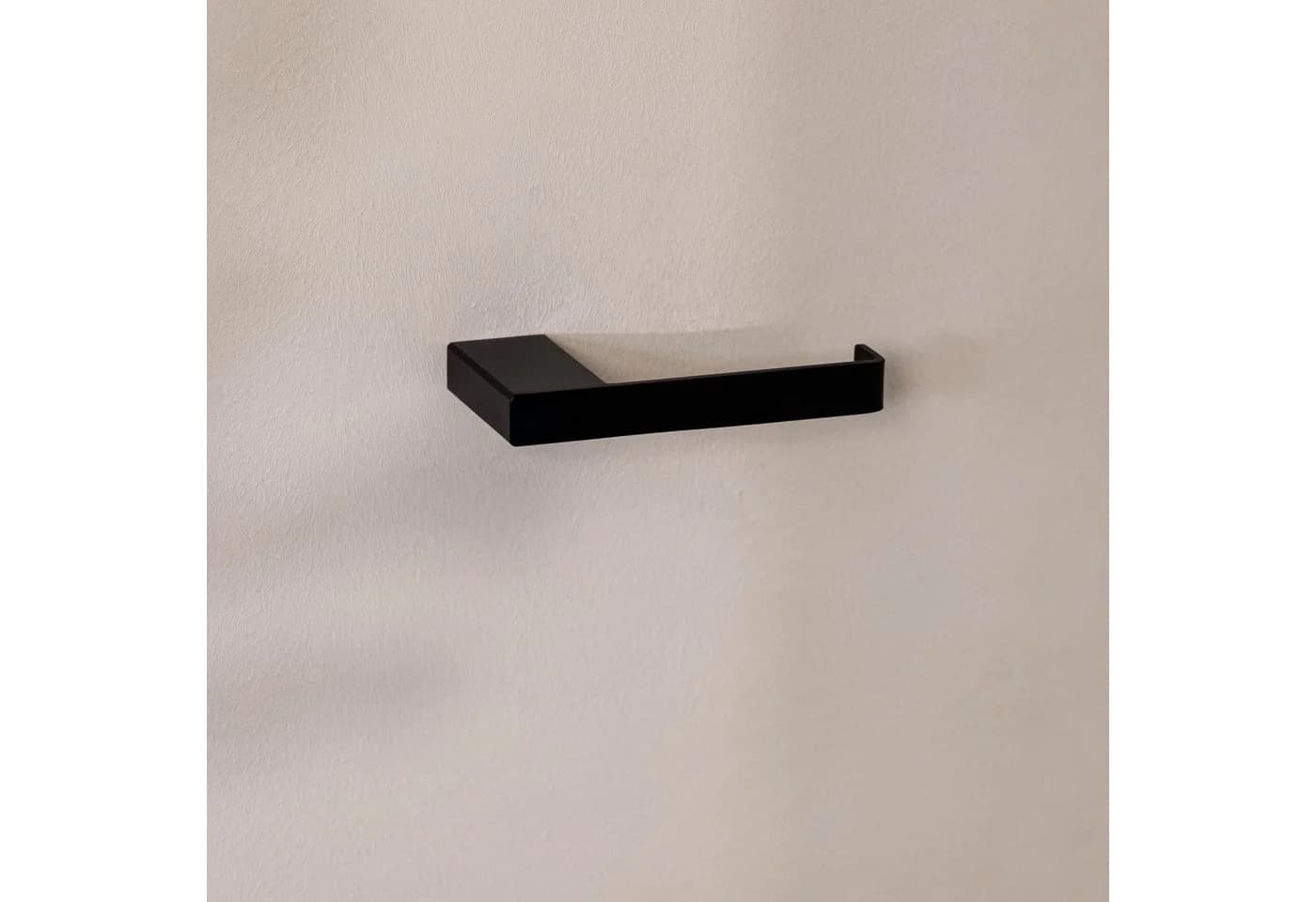 Metallbude Toilettenpapierhalter TUALI Schwarz Minimalistisch - Bild 2
