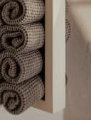 Metallbude Handtuchhalter NALI Beige ohne sichtbare Verschraubungen Bild 3